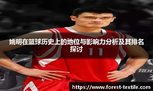 姚明在篮球历史上的地位与影响力分析及其排名探讨