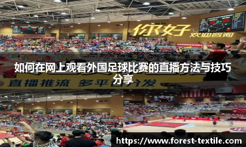 如何在网上观看外国足球比赛的直播方法与技巧分享